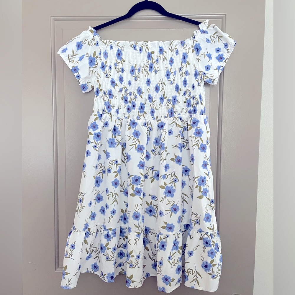 Floral Dress, Off the shoulder, Fun Summer/ Spring Dress